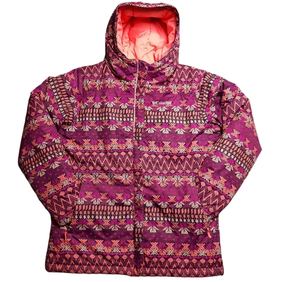 Columbia Horizon Ride Aztec Print Winter/Ski Jacket Youth SZ XL (18-20)